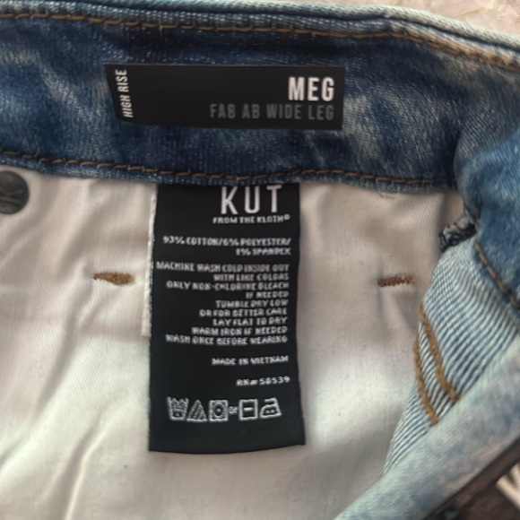 KUT from the Kloth high rose jeans - Picture 7 of 8